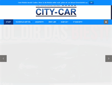 Tablet Screenshot of city-car-autovermietung.black-and-green.de